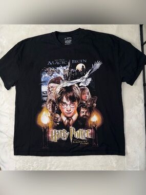 Goat Crew x Harry Potter Black Sorcerer’s Stone Tee